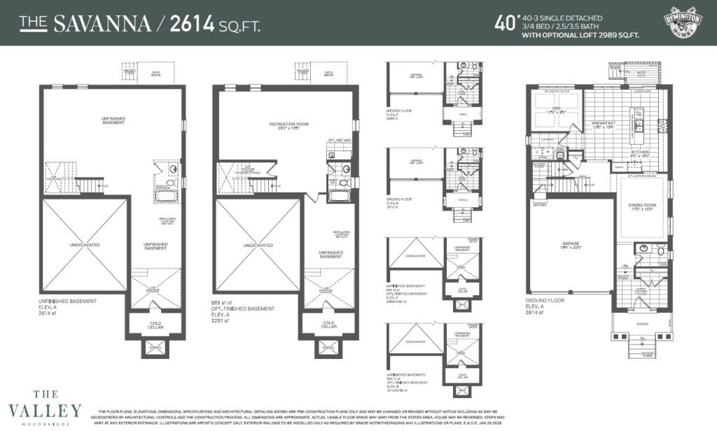 The Valley Floor Plan 1