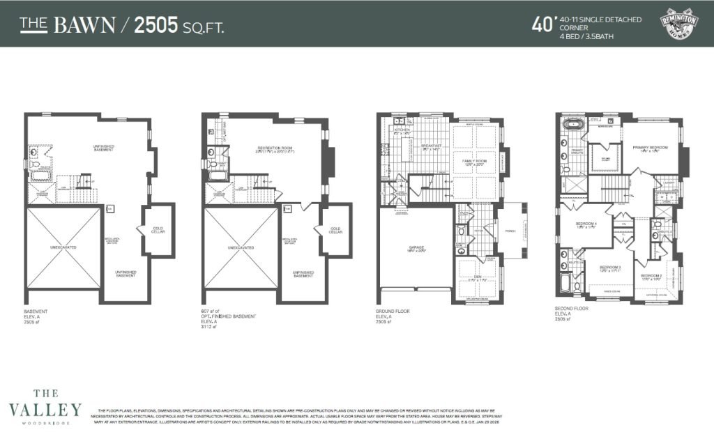 The Valley Floor Plan 2