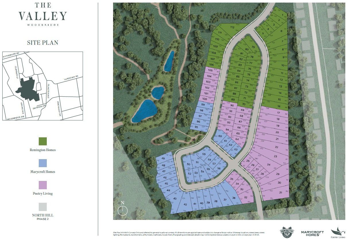 The Valley Woodbridge Site Plan